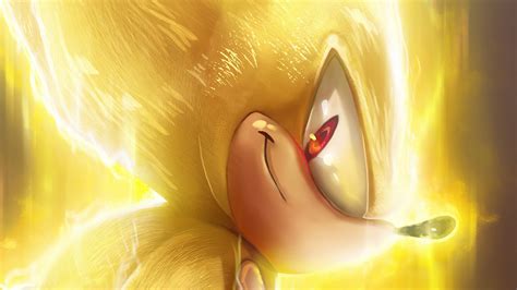 Download Super Sonic Video Game Sonic The Hedgehog 4k Ultra HD Wallpaper by Ian Singh