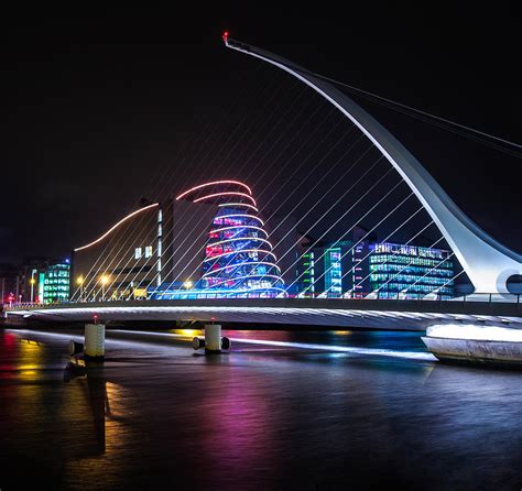 Samuel Beckett Bridge Dublin Photograph by Deirdre Hayes