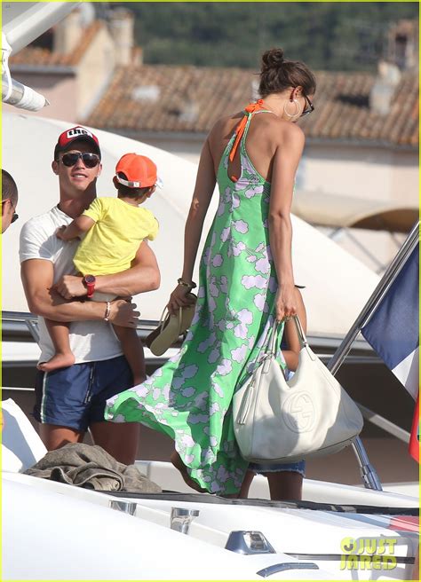 Cristiano Ronaldo & Irina Shayk: Yacht Ride with Cristiano Jr.!: Photo ...