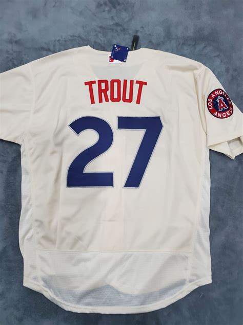 Men's 2023 Angels Jersey 27 Mike Trout Jersey - Etsy