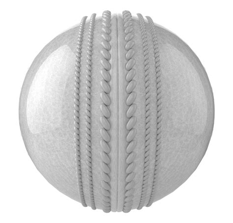 White shiny cricket ball on isolated transparent background 16774580 PNG