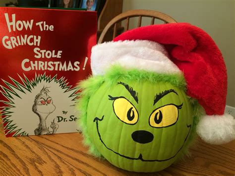 Storybook Character Pumpkin Decorating~ The Grinch | Pumpkin books ...