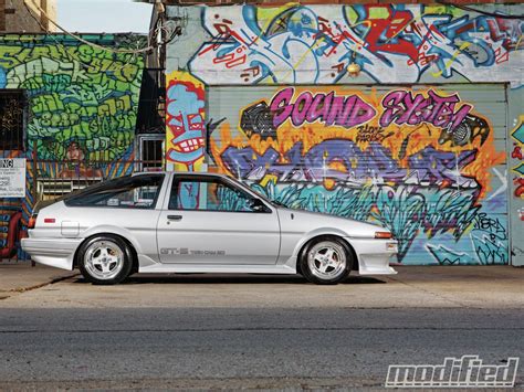 1985 Toyota Corolla GTS - True To Its Roots - Modified Magazine