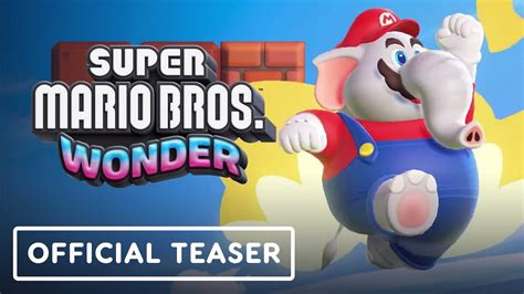 Super Mario Bros. Wonder - Official Teaser Trailer - YouTube