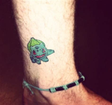 12 best images about bulbasaur tattoo on Pinterest | Watercolors, Ankle ...