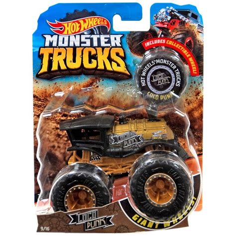 Hot Wheels Monster Trucks Loco Punk Die-Cast Car - Walmart.com - Walmart.com