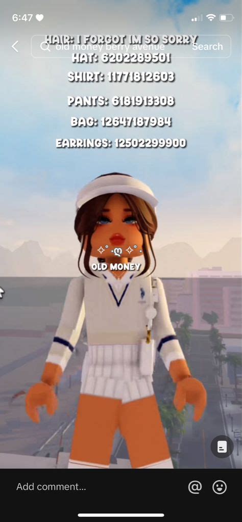 Old Money Roblox Outfits