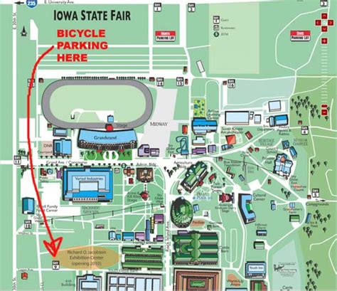 Iowa State Fair Parking Map - Printable Map