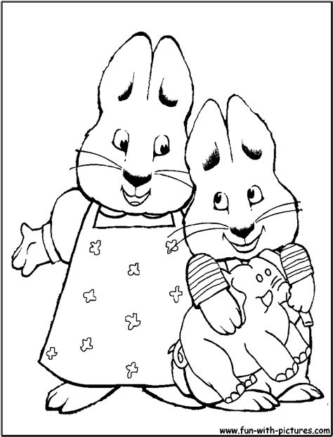 Max And Ruby Coloring Pages To Print Coloring Pages