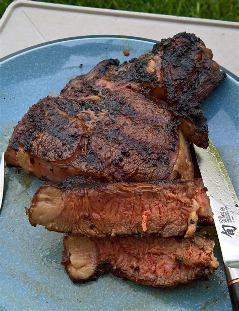 20 Oz Angus Beef Ribeye Steak... Grilled Rare On the Weber Summit [2308X3008] : r/grilling