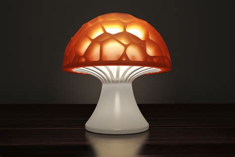 Generative design Voronoi mushroom lamp high quality version 3D model ...