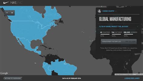 A Map Of Every Nike Factory in the World - SneakerNews.com