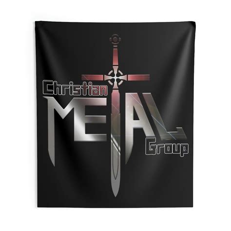 Christian Metal Group Logo Indoor Wall Tapestries - Anchor Merchandising