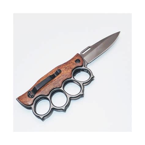 pocket knives, Brass Knuckles Knife, Spring Knife, One Hand Knife, Semiautomatic,