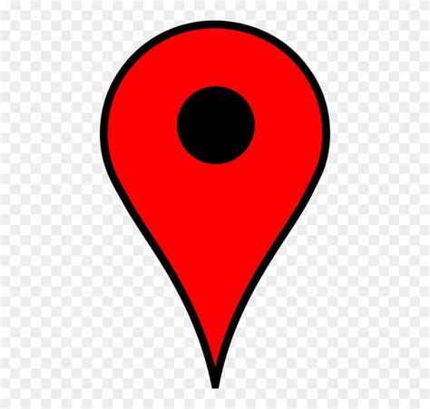 Find hd Location Poi Pin Marker Position Red Map - Google Maps Marker ...