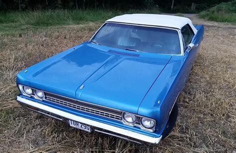 1969 Plymouth Fury convertible resto. Blue | Retro Rides