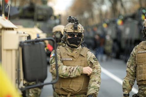 Romanian Army Special Forces Soldiers Prepare for the Romanian National ...