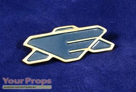 Babylon 5 Earth Alliance Badge original TV series prop