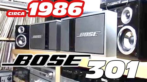 RETRO BOSE SPEAKERS BOSE 301 SERIES 2 DIRECT REFLECTING SPEAKERS - YouTube