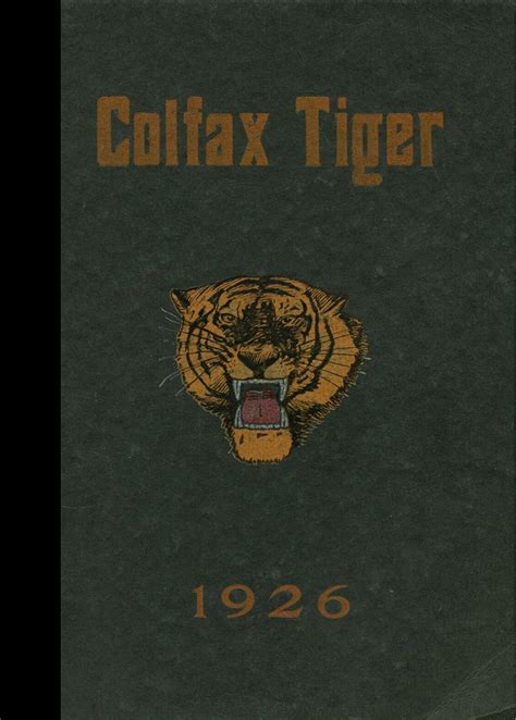 (Reprint) 1926 Yearbook: Colfax High School, Colfax, Iowa: Colfax High School, 1926 Yearbook ...