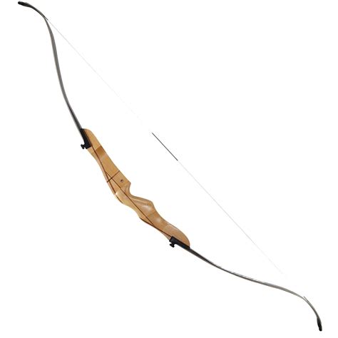 Buy Mandarin Duck Windrunner 68" Take Down Wooden Recurve Bow Right Handed Hunting Archery ...