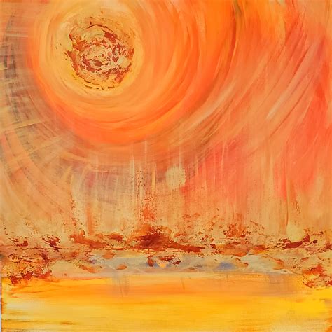 Burning Sun, by the artist Christine Cloutier | Gallea