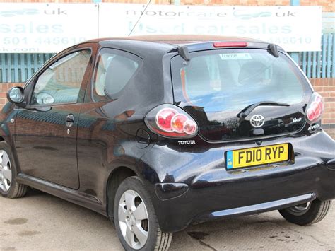 Used Toyota Aygo VVT-I BLACK 2010 3dr Manual (FD10RYP) | Motorcare UK