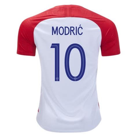 Croatia World-Cup #10 MODRIC Home Jersey 2018