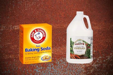 How to Remove Rust With Vinegar and Baking Soda | House Trick | How to remove rust, Baking soda ...