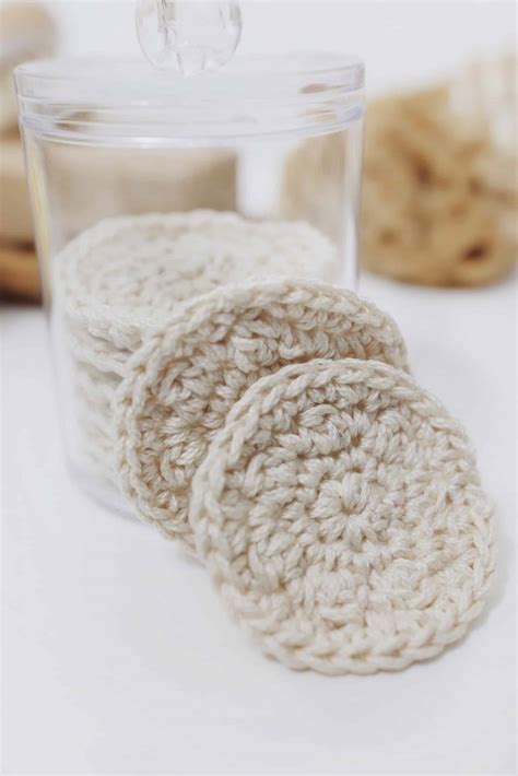 Reusable Cotton Rounds Crochet Pattern, Darling Jadore Eco Cotton Pads