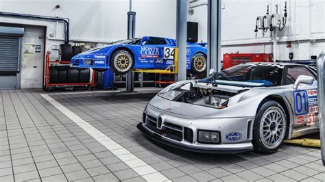 Two unique Bugatti EB110s