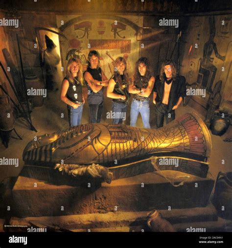 Iron maiden album cover hi-res stock photography and images - Alamy