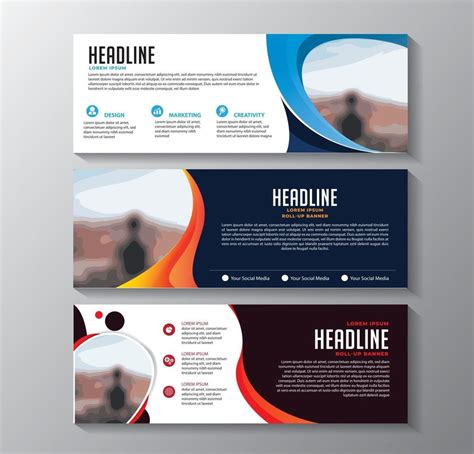 banner horizontal template 2929630 Vector Art at Vecteezy