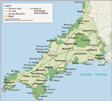 Download Cornwall Map Uk Pictures – All in Here