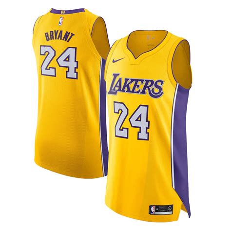 Los Angeles Lakers Kobe Bryant #24 Classic Jersey Gold - Urban Culture