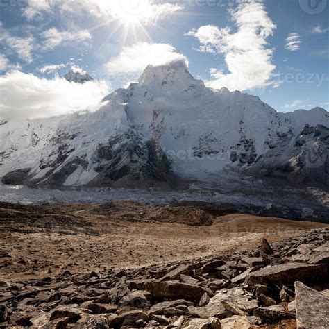 Beautiful landscape of Himalayas mountains 1329489 Stock Photo at Vecteezy