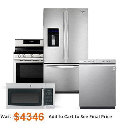 Samsung Stainless Steel Refrigerator 4-Piece Package | Kitchen ...