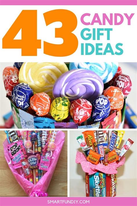 43 Creative Candy Gift Ideas | Candy gifts, Coffee gifts card, Jar gifts