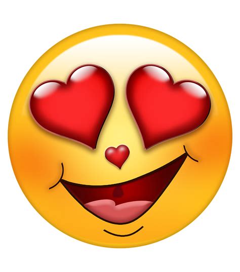 Émoji D'Amour Emoji Yeux De Coeur - Image gratuite sur Pixabay - Pixabay