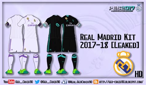 GC_90: PES 2017 Real Madrid Kit 2017-18 HD V3 [LEAKED]