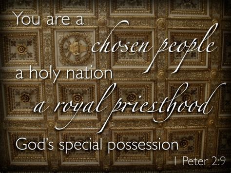 A royal priesthood. | Inspirational scripture, Scripture verses, Royal priesthood