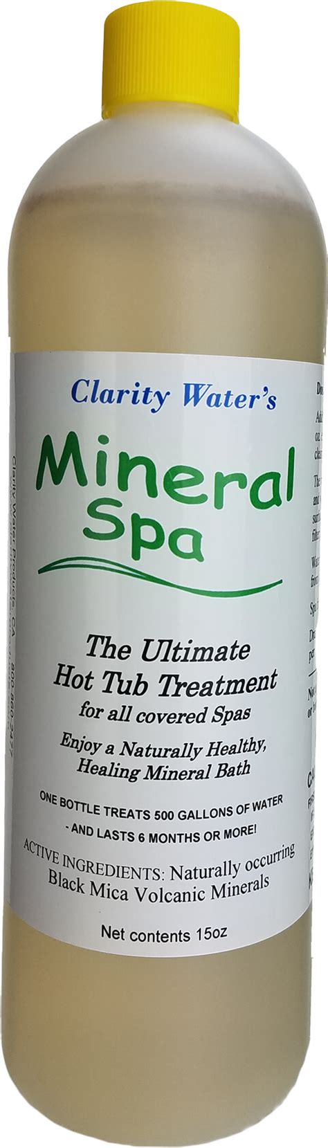 Mineral Spa Hot Tub – Chemical Free – Complete Hot Tub Conversion Kit – Clarity for Spas ...