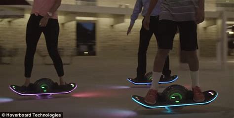 'Hoverboard' is part Segway, part skateboard and reaches speeds of 16mph | Daily Mail Online