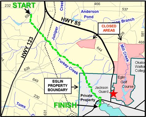 Eglin Air Force Base Map - Maping Resources