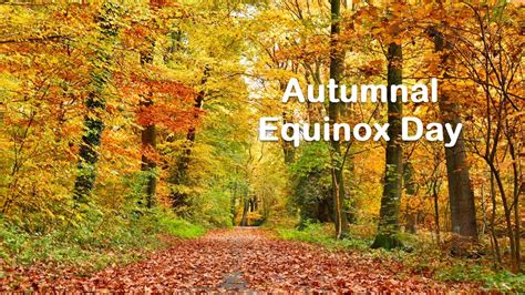 Autumnal Equinox Day - ExcelNotes