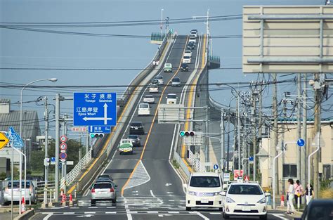 Eshima Ohashi Bridge, a must do in your Japan road trip. - Roads - Roadstotravel