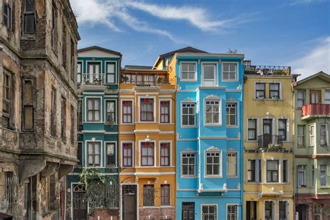 Colorful Old houses in Balat neighborhood, Istanbul,Turkey – 1883 Magazine