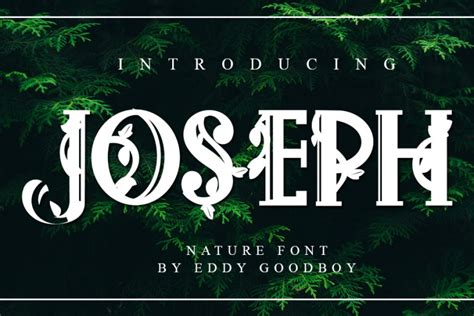 Joseph Font Free Download - FreeFontDL