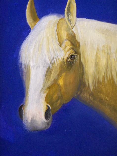 Palomino Horse Painting by William Patterson - Fine Art America