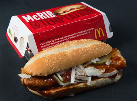 McRib is back: McDonalds is returning customer pork favourite to its ...